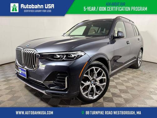 Arctic Gray Metallic 2020 BMW X7 xDrive40i