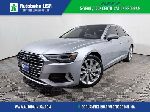 Silver Metallic 2019 Audi A6 45 Premium
