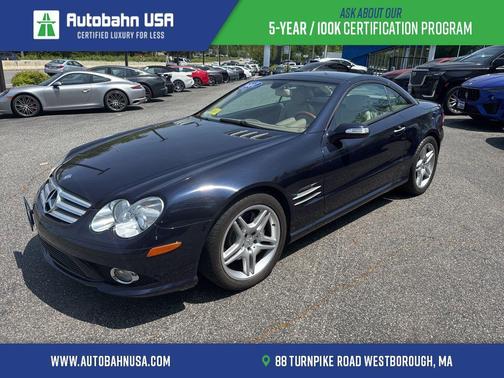 Capri Blue Metallic 2007 Mercedes-Benz SL-Class SL 550