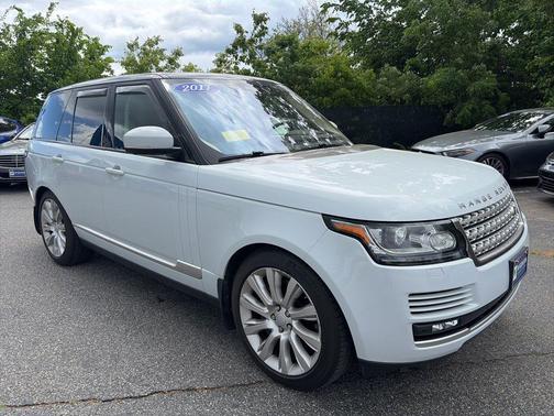 White 2017 Land Rover Range Rover 5.0L Supercharged