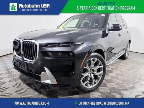 Black Sapphire Metallic 2024 BMW X7 xDrive40i
