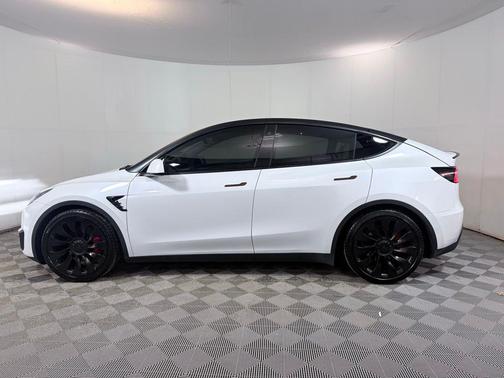 Pearl White Multi-Coat 2022 Tesla Model Y Performance Dual Motor All-Wheel Drive