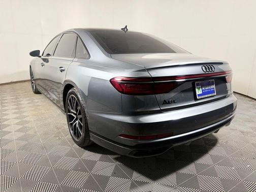 Gray 2021 Audi A8 L 55