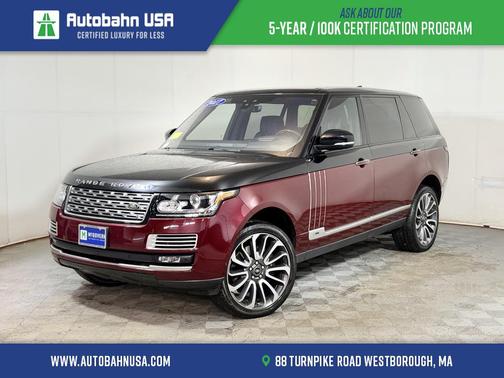 2017 Land Rover Range Rover 5.0L Supercharged SV Autobiography