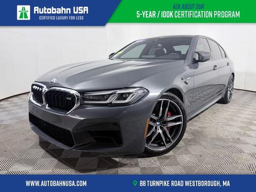 Brands Hatch Gray Metallic 2022 BMW M5 Base