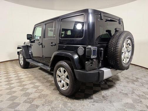 Black Clearcoat 2014 Jeep Wrangler Unlimited Sahara
