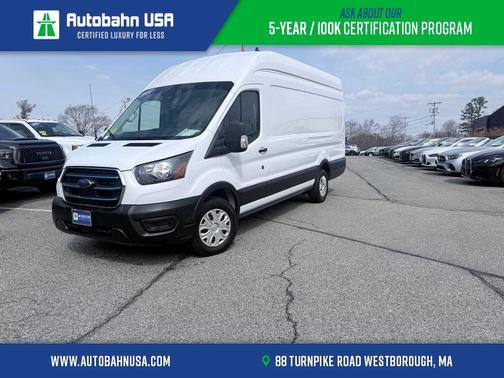 Oxford White 2022 Ford E-Transit T-350 High Roof