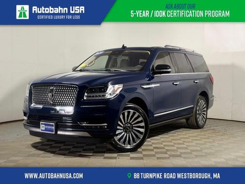 Blue 2019 Lincoln Navigator Reserve