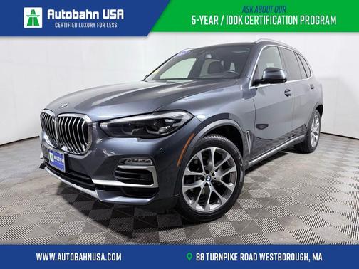 Arctic Gray Metallic 2021 BMW X5 xDrive40i