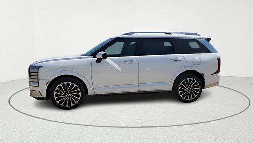 Creamy White Pearl 2026 Hyundai Palisade Hybrid Calligraphy