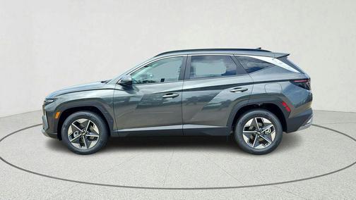 Amazon Gray 2026 Hyundai TUCSON Hybrid Blue SE