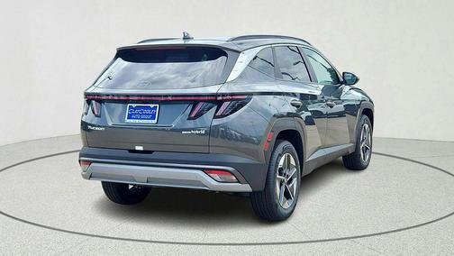 Amazon Gray 2026 Hyundai TUCSON Hybrid Blue SE