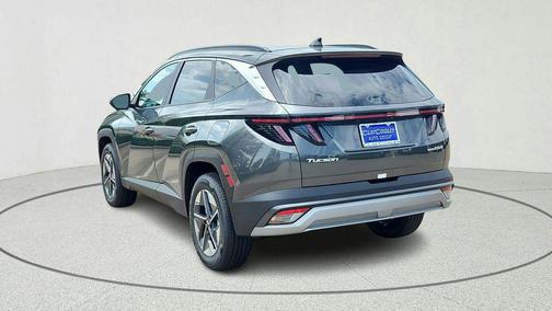 Amazon Gray 2026 Hyundai TUCSON Hybrid Blue SE