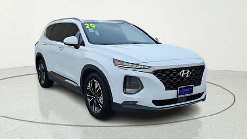 Quartz White 2020 Hyundai SANTA FE Limited 2.0T