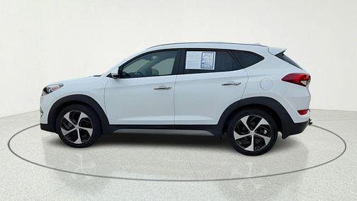 Dazzling White 2018 Hyundai TUCSON Limited