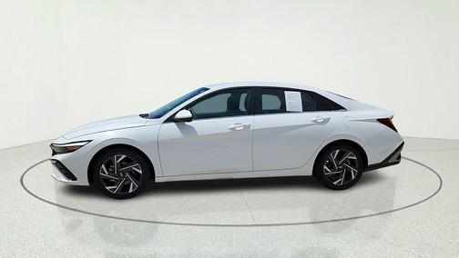 Serenity White 2024 Hyundai ELANTRA SEL