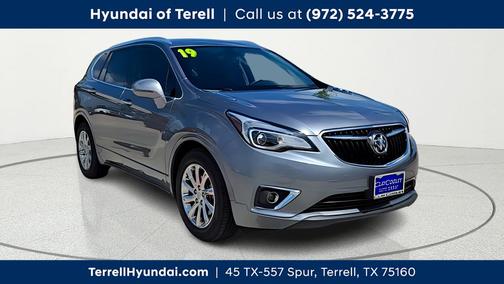 Satin Steel Metallic 2019 Buick Envision Essence