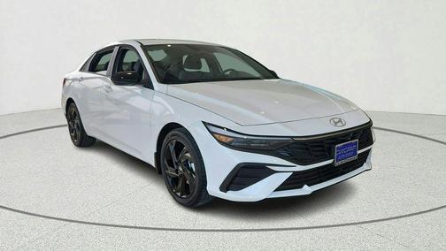 Serenity White 2026 Hyundai ELANTRA Sport
