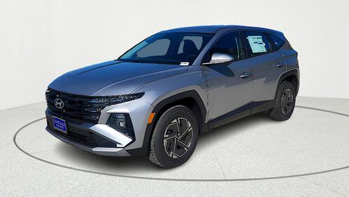 Shimmering Silver 2026 Hyundai TUCSON Hybrid Blue SE