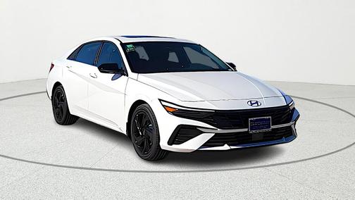 Serenity White 2026 Hyundai ELANTRA Sport