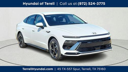 Serenity White 2026 Hyundai SONATA SEL