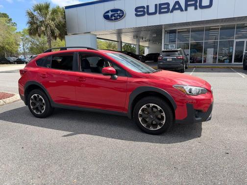 Pure Red 2021 Subaru Crosstrek Premium