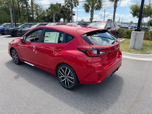 Pure Red 2026 Subaru Impreza Sport