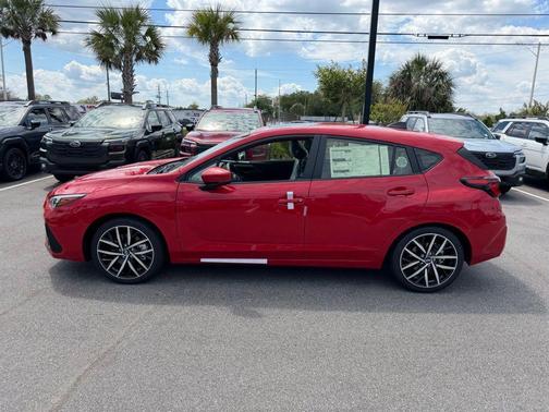 Pure Red 2026 Subaru Impreza Sport