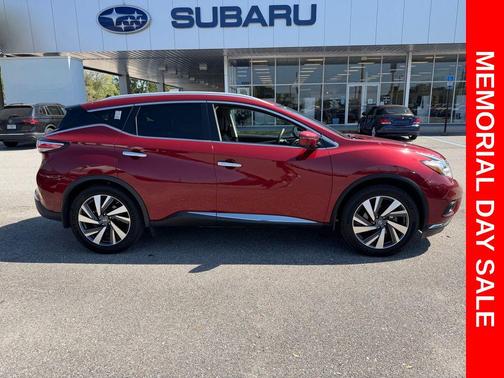 Cayenne Red Metallic 2018 Nissan Murano Platinum