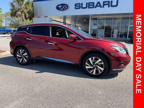 Cayenne Red Metallic 2018 Nissan Murano Platinum