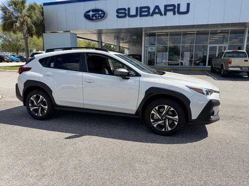 Crystal White Pearl 2024 Subaru Crosstrek Premium