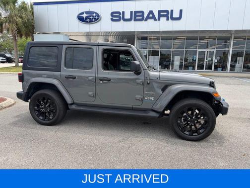 Sting-Gray Clearcoat 2023 Jeep Wrangler 4xe Sahara