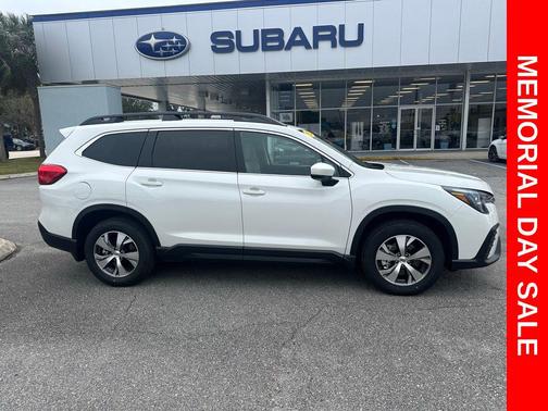 Crystal White Pearl 2025 Subaru Ascent Premium 7-Passenger