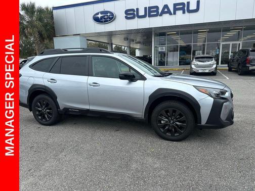 Ice Silver Metallic 2025 Subaru Outback Onyx Edition
