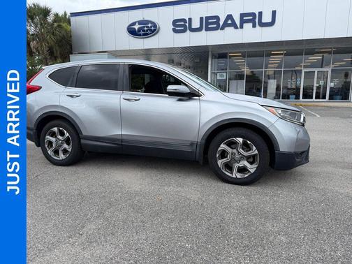 Lunar Silver Metallic 2019 Honda CR-V EX-L