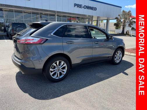 Carbonized Gray Metallic 2024 Ford Edge Titanium