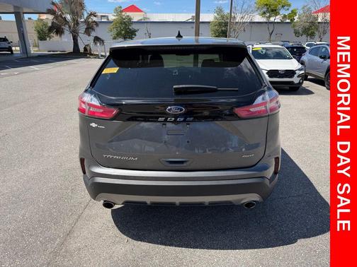 Carbonized Gray Metallic 2024 Ford Edge Titanium