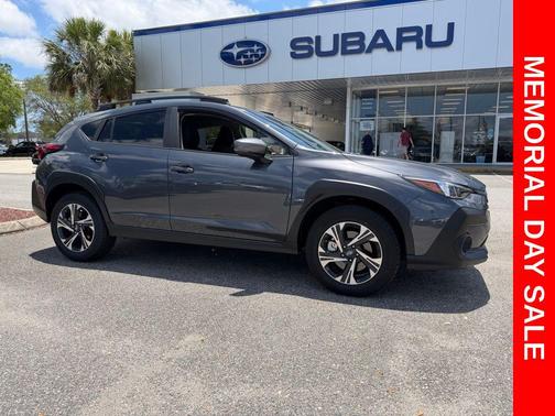 Gray Metallic 2025 Subaru Crosstrek Premium