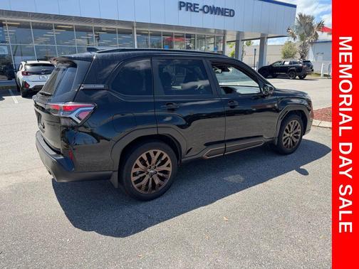 Crystal Black Silica 2025 Subaru Forester Sport