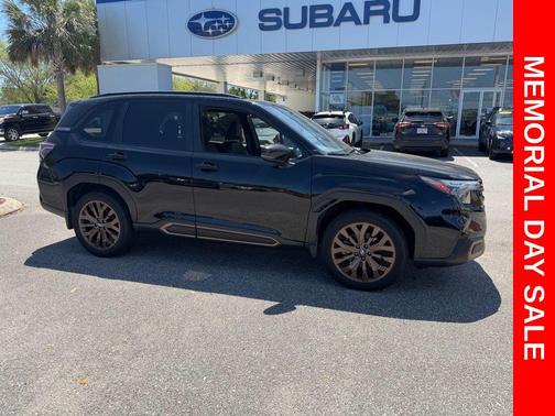 Crystal Black Silica 2025 Subaru Forester Sport