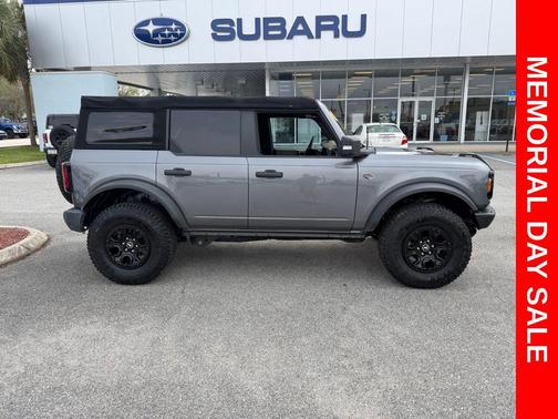 Carbonized Gray Metallic 2022 Ford Bronco Wildtrak