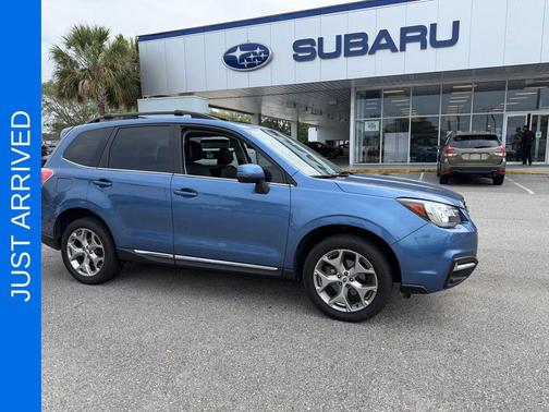 Quartz Blue Pearl 2017 Subaru Forester 2.5i Touring