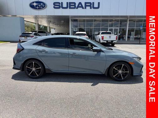 Aegean Blue Metallic 2020 Honda Civic Sport