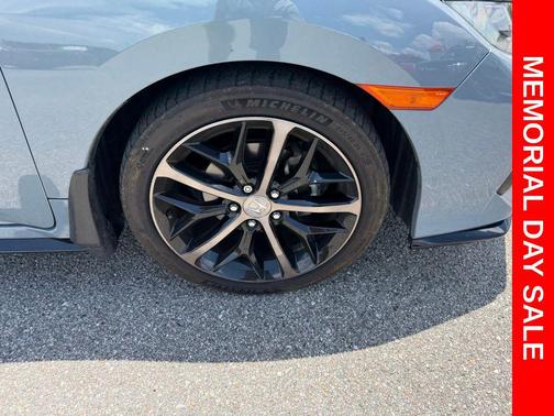 Aegean Blue Metallic 2020 Honda Civic Sport