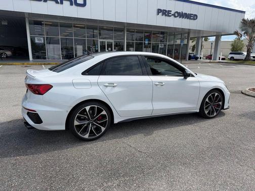 Glacier White 2023 Audi S3 Premium Plus TFSI quattro S tronic