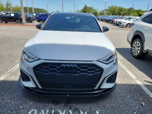 Glacier White 2023 Audi S3 Premium Plus TFSI quattro S tronic