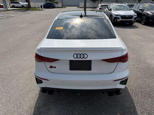 Glacier White 2023 Audi S3 Premium Plus TFSI quattro S tronic