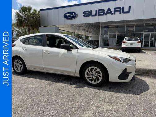 Crystal White Pearl 2024 Subaru Impreza Base