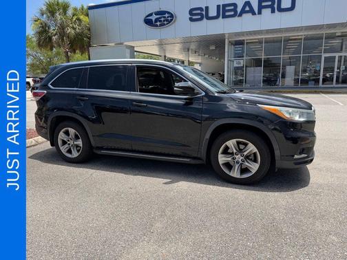 Attitude Black Metallic 2015 Toyota Highlander Limited Platinum