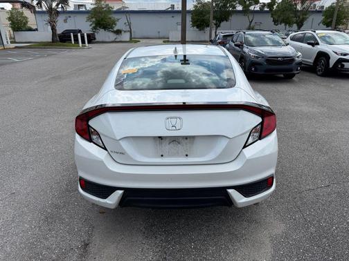 Platinum White Pearl 2020 Honda Civic EX